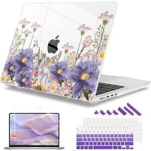 Mektron Case for 2024 MacBook Pro 16" M4 A3403 A3186 Fits M3 A2991 M2 A2780 M1 A